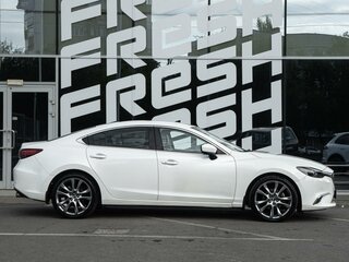 2017 Mazda 6 III (GJ) Рестайлинг, белый, 1712400 рублей, вид 5