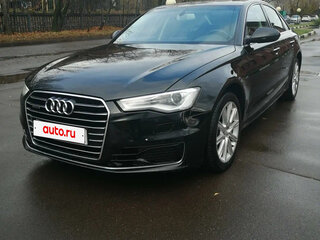 2016 Audi A6 IV (C7) Рестайлинг, чёрный, 2450000 рублей, вид 1