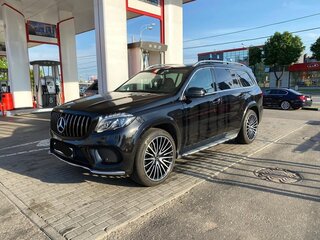 2017 Mercedes-Benz GLS 400 I (X166), чёрный, 4700000 рублей, вид 1