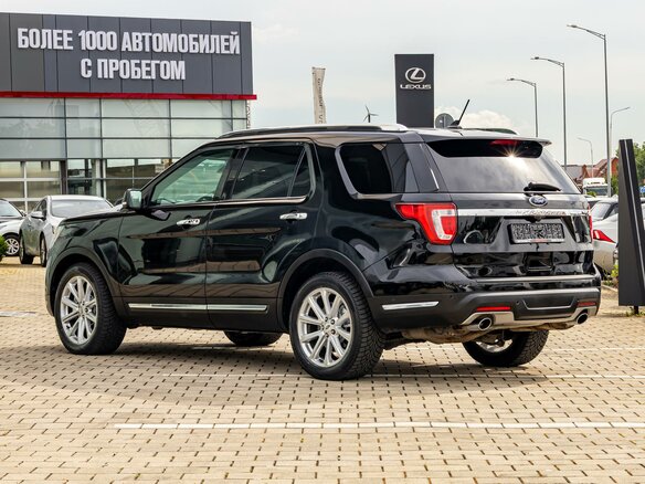 2019 Ford Explorer V Рестайлинг 2, чёрный, 2325000 рублей - вид 3