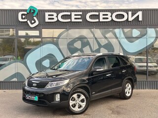 2013 Kia Sorento II Рестайлинг, чёрный, 1585000 рублей, вид 1