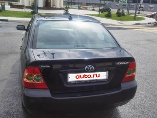 2006 Toyota Corolla IX (E120, E130) Рестайлинг, чёрный, 570000 рублей, вид 5