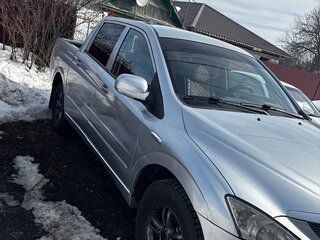 2008 SsangYong Actyon Sports I, серебристый, 800000 рублей, вид 4