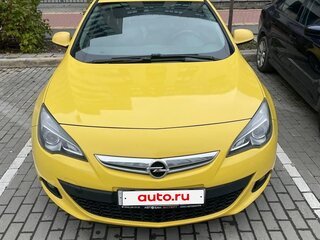 2013 Opel Astra GTC J Рестайлинг, жёлтый, 870000 рублей, вид 2