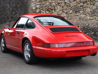1991 Porsche 911 Carrera III (964), красный, 13200000 рублей, вид 4
