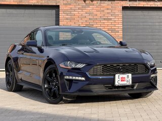 2020 Ford Mustang VI Рестайлинг, синий, 3250000 рублей, вид 3