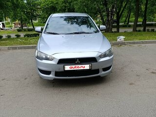 2009 Mitsubishi Lancer X, серебристый, 600000 рублей, вид 1