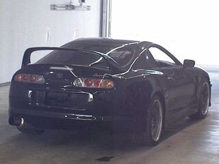 1995 Toyota Supra IV (A80), чёрный, 7500000 рублей, вид 3
