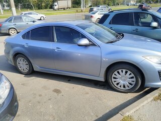 2010 Mazda 6 II (GH) Рестайлинг, серебристый, 777000 рублей, вид 3