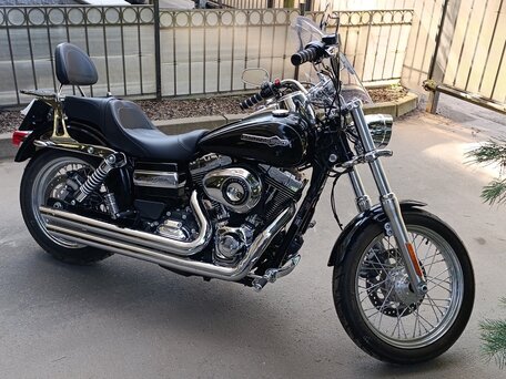 2014 Harley-Davidson Dyna Super Glide, чёрный, 1240000 рублей, вид 1