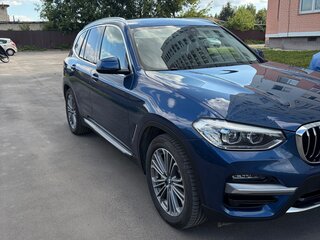 2020 BMW X3 30e xDrive III (G01), синий, 3950000 рублей, вид 4