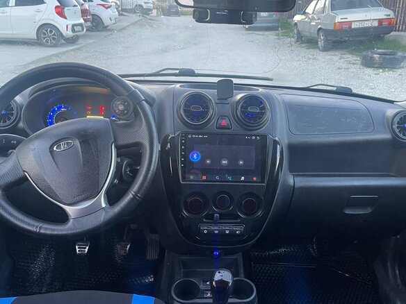 2018 Lada (ВАЗ) Granta I, чёрный, 720000 рублей - вид 3
