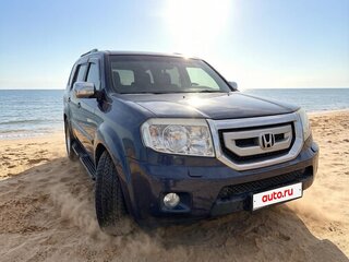 2008 Honda Pilot II, синий, 1350000 рублей, вид 5