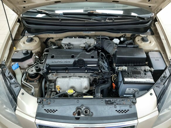 2011 Kia Rio II Рестайлинг, бежевый - вид 6