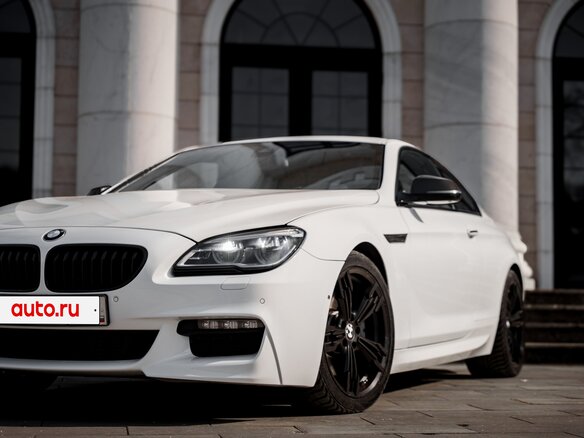 2015 BMW 6 серии 640i xDrive III (F06/F13/F12) Рестайлинг, белый - вид 1