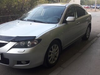 2008 Mazda 3 I (BK) Рестайлинг, серебристый, 640000 рублей, вид 1
