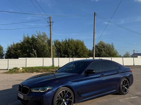 2018 BMW 5 серии 520d VII (G30/G31/G38), синий, 2950000 рублей, вид 1