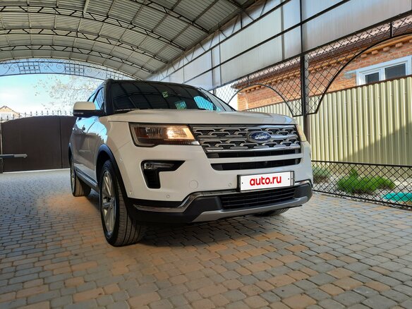 2019 Ford Explorer V Рестайлинг 2, белый - вид 10