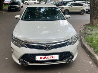 2018 Toyota Camry VII (XV50) Рестайлинг 2, белый, 2300000 рублей, вид 1