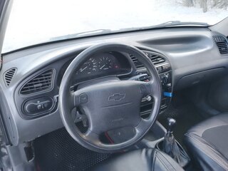 2008 Chevrolet Lanos I, чёрный, 134000 рублей, вид 4