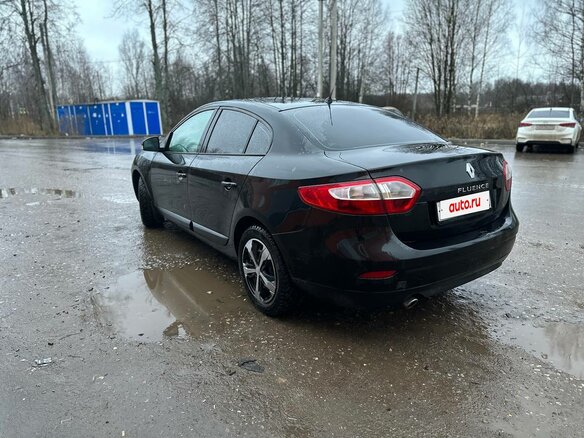 2011 Renault Fluence I, чёрный - вид 3