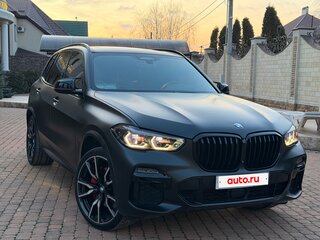 2021 BMW X5 30d IV (G05/G18), чёрный, 8050000 рублей, вид 2