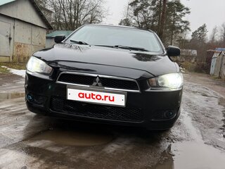2010 Mitsubishi Lancer X, чёрный, 680000 рублей, вид 1