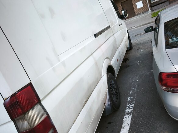 2008 Mercedes-Benz Sprinter, белый - вид 2