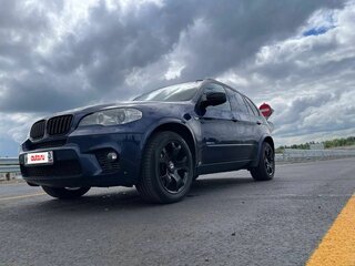 2013 BMW X5 40d II (E70) Рестайлинг, синий, 2000000 рублей, вид 2