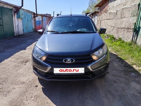 2021 Lada (ВАЗ) Granta I Рестайлинг, серый, 550000 рублей, вид 1