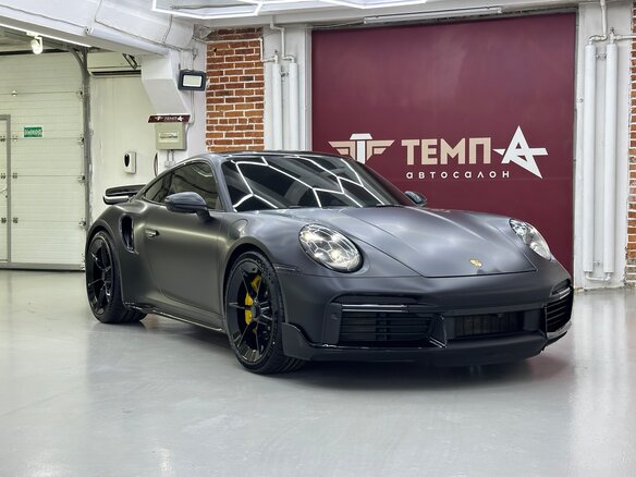 2021 Porsche 911 Turbo VIII (992), чёрный, 19500000 рублей - вид 12