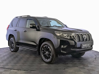 2022 Toyota Land Cruiser Prado 150 Series Рестайлинг 3, чёрный, 8270000 рублей, вид 3
