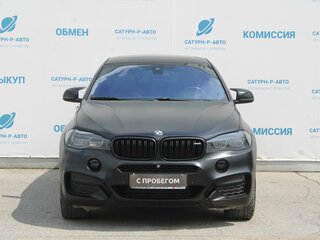2016 BMW X6 40d II (F16), чёрный, 3559000 рублей, вид 2