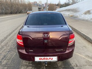 2013 Lada (ВАЗ) Granta I, красный, 190000 рублей, вид 5