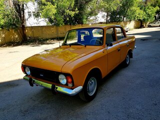 1987 Иж Москвич-412 ИЭ, жёлтый, 499000 рублей, вид 1