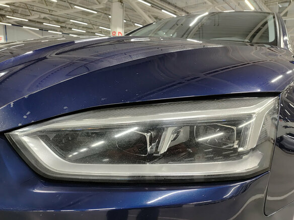 2019 Audi A5 II (F5), синий - вид 20