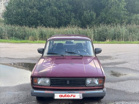 1999 Lada (ВАЗ) 2105, пурпурный, 100000 рублей, вид 2