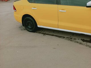 2012 Volkswagen Polo V, жёлтый, 320000 рублей, вид 5