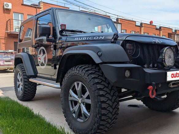 2012 Jeep Wrangler III (JK), чёрный, 1950000 рублей