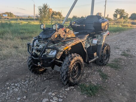 2008 BRP Can-Am Outlander Max XT-P 650T, зелёный, 570000 рублей, вид 2