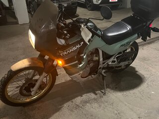 1993 Honda Transalp 400, серый, 280000 рублей, вид 2
