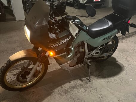 1993 Honda Transalp 400, серый, 300000 рублей, вид 2