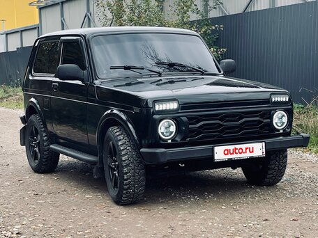 2017 Lada (ВАЗ) 2121 (4x4) I Рестайлинг, чёрный, 595000 рублей, вид 2
