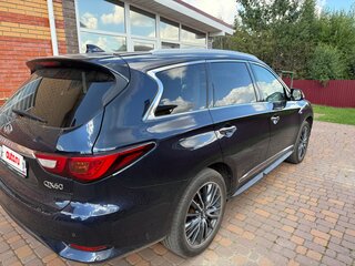 2017 Infiniti QX60 I Рестайлинг, синий, 2200000 рублей, вид 4