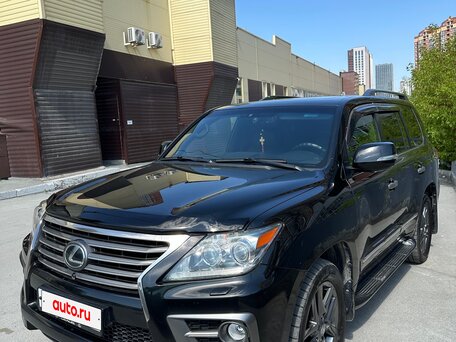 2014 Lexus LX 570 III Рестайлинг, чёрный, 5000000 рублей, вид 2