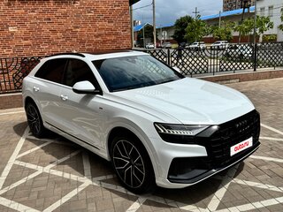 2021 Audi Q8 55 TFSI I (4M), белый, 9100000 рублей, вид 1
