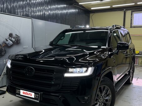 2023 Toyota Land Cruiser 300 Series, чёрный, 9500000 рублей, вид 1