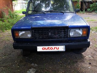 2010 Lada (ВАЗ) 2107, синий, 130000 рублей, вид 1