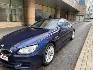 2013 BMW 6 серии Gran Coupe 640d xDrive III (F06/F13/F12), синий, 2950000 рублей, вид 1