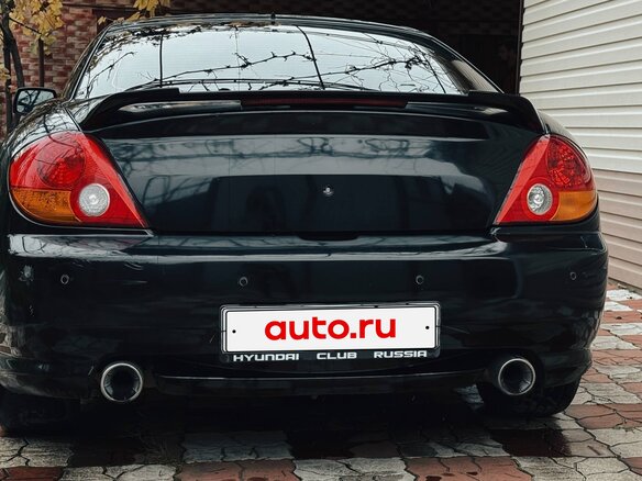2004 Hyundai Tiburon II (GK), чёрный, 670000 рублей - вид 2
